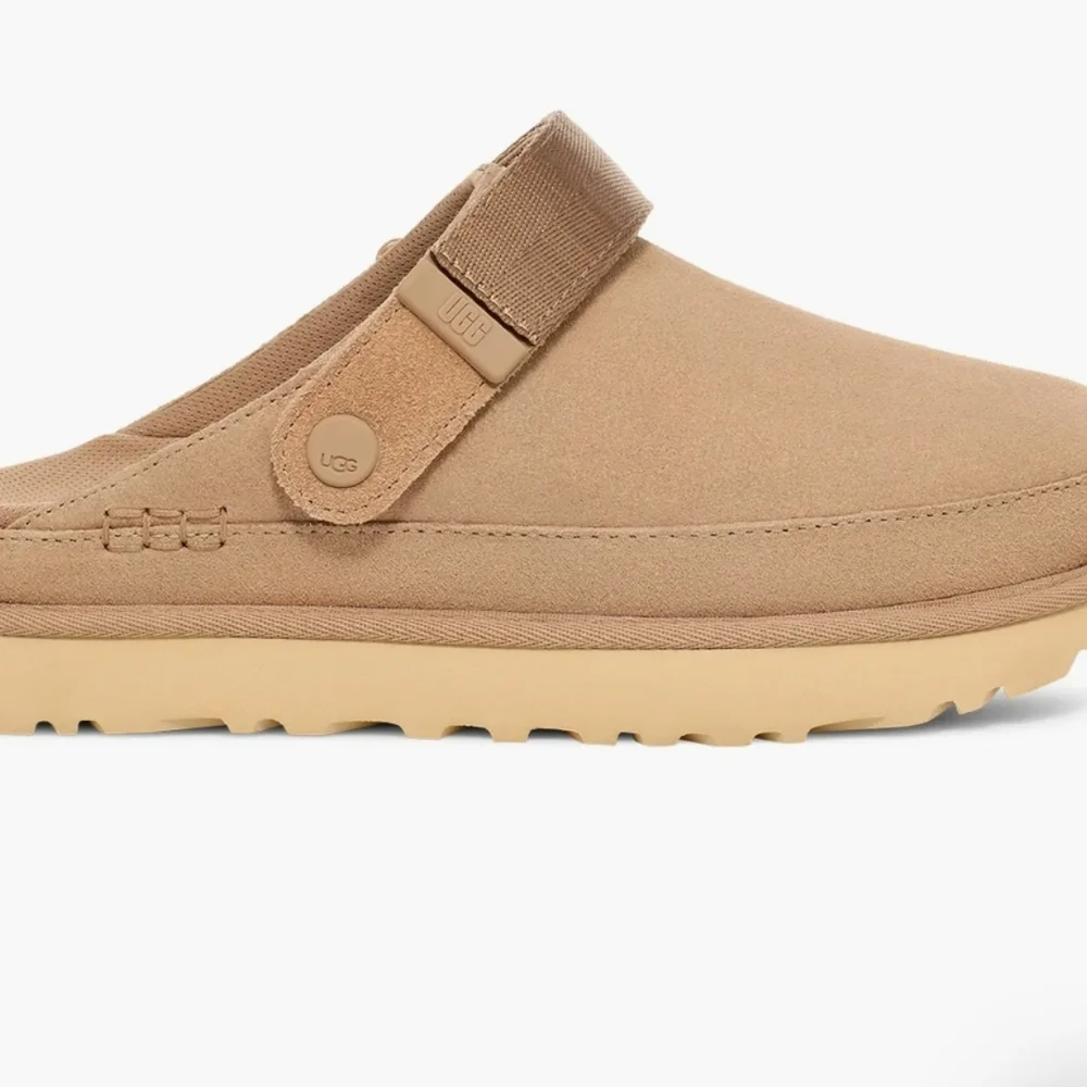 UGG Goldenstar Sand Size 7 Tan Slingback Clogs New In The Box - Picture 3 of 6